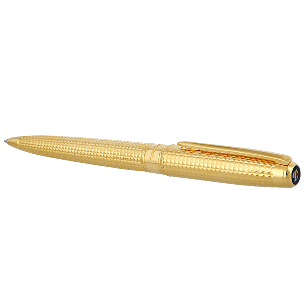 S.T. Dupont Line D Eternity Golden Ballpoint Pen
