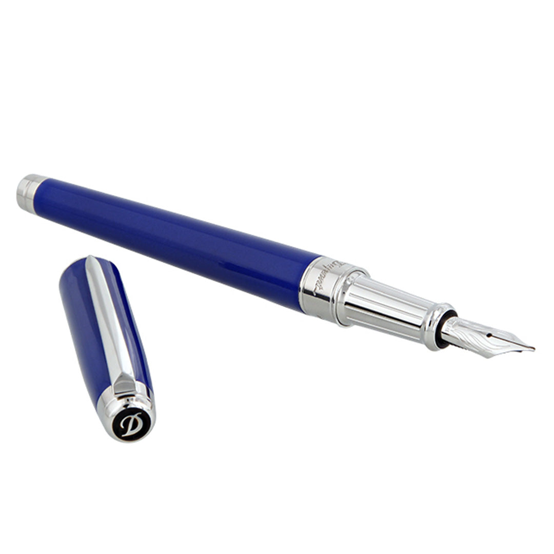S.T. Dupont Line D Eternity Fountain Pen Sapphire