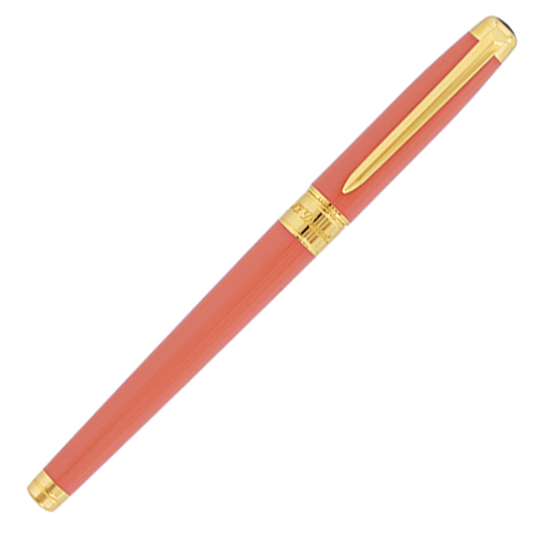 S.T. Dupont Line D Eternity Fountain Pen Coral and Gold