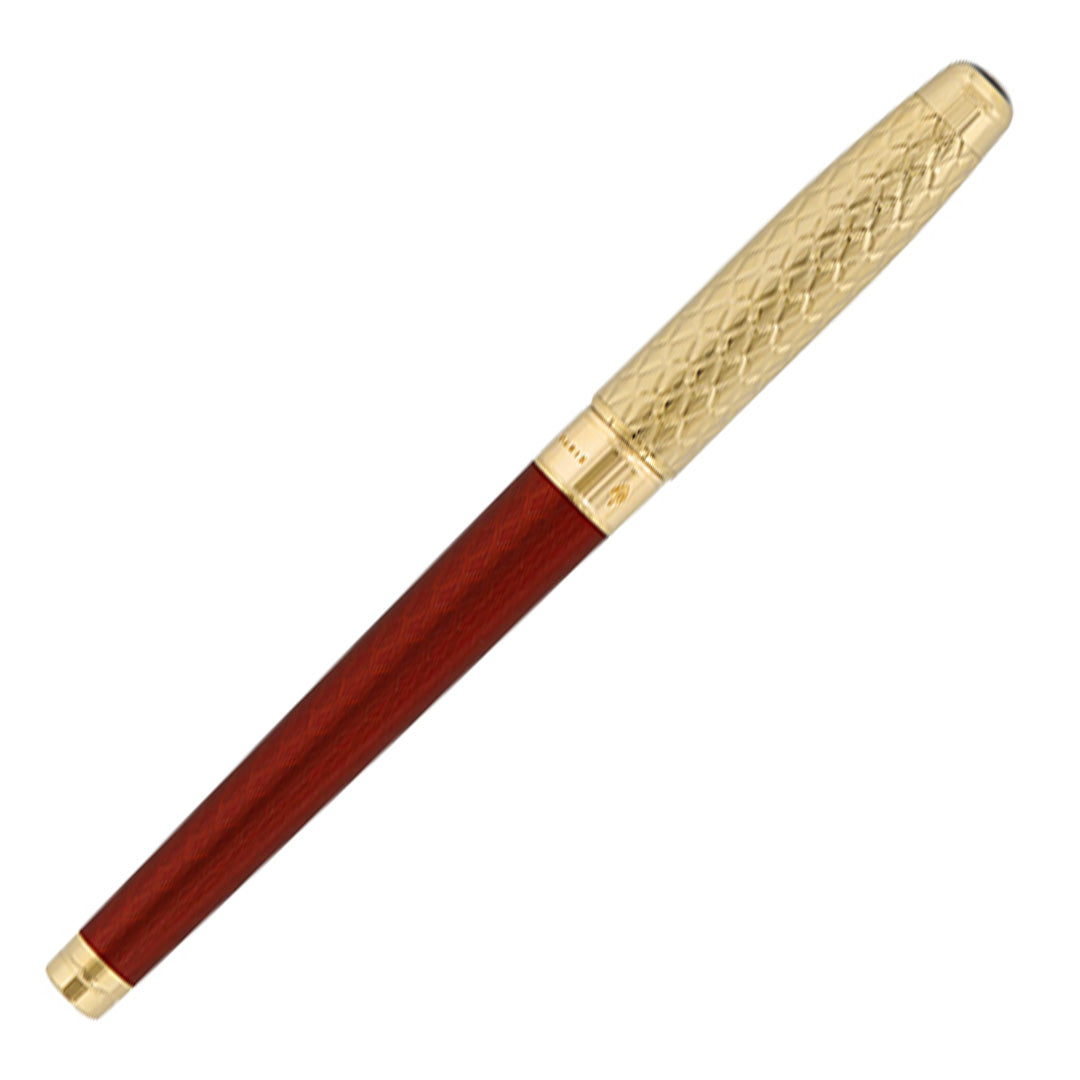 S.T. Dupont Line D Eternity Dragon Rollerball Pen Bordeaux