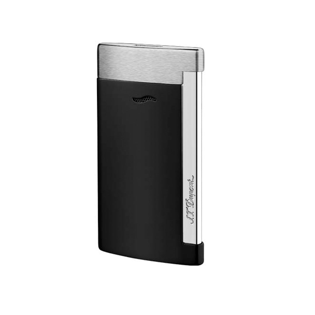 S.T.Dupont Slim 7 Lighter Matt Black & Chrome