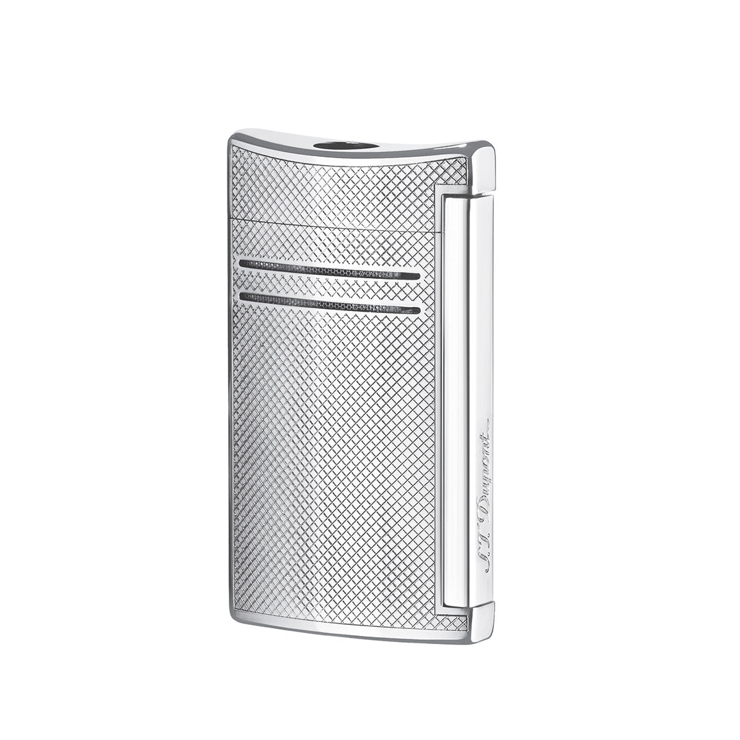S.T.Dupont Maxijet Lighter Chrome Grid