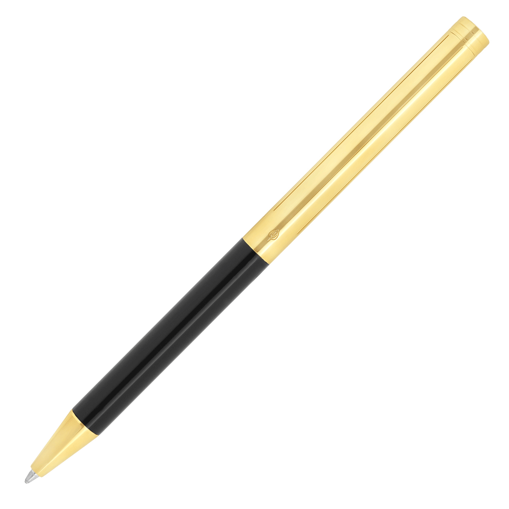 S.T. Dupont Classique Ballpoint Pen Black and Gold