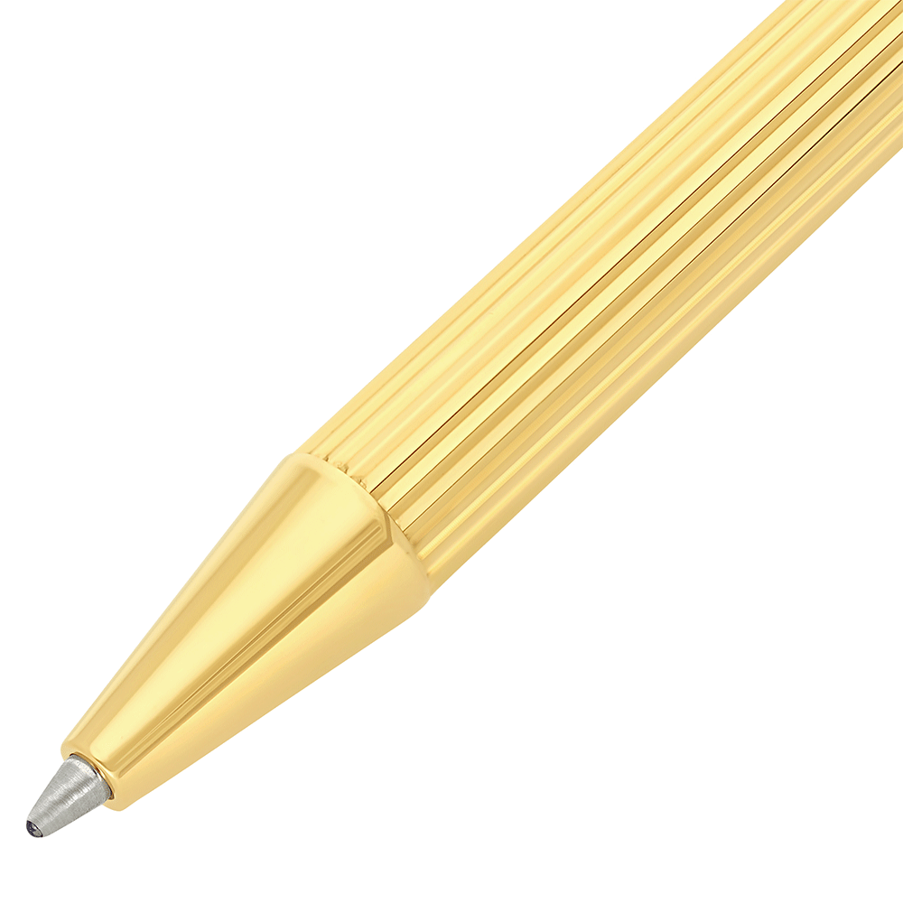 S.T. Dupont Classique Ballpoint Pen Golden Lines