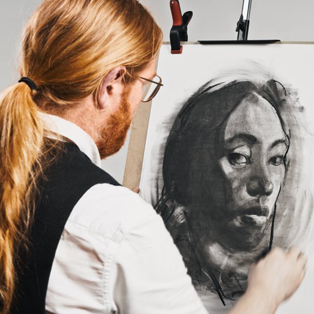 Derwent Charcoal XL Block Tin of 6