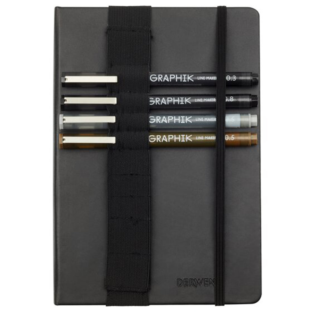 Derwent Line Maker A5 Sketching Journal Set