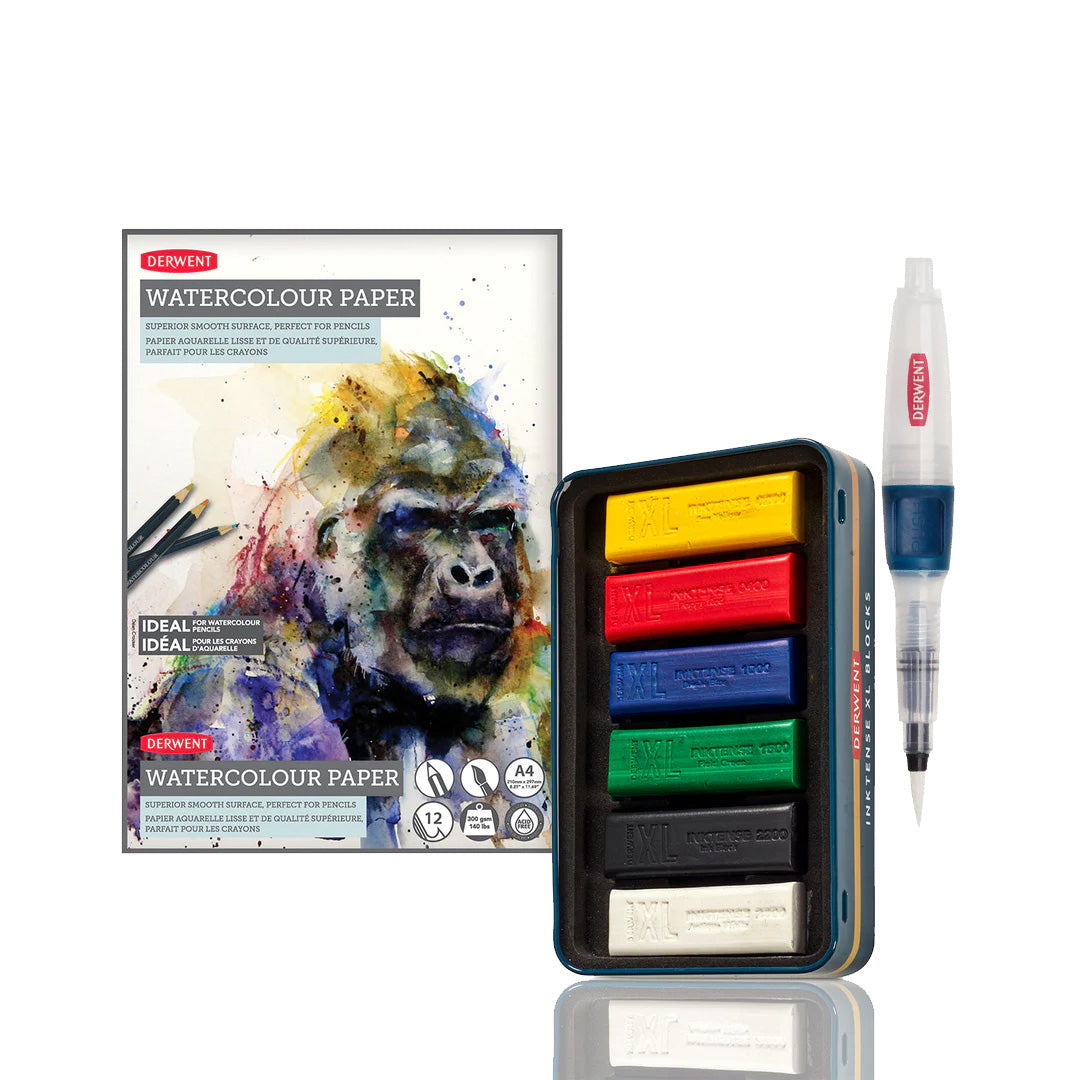 Derwent x Jake Spicer Inktense XL Block Bundle