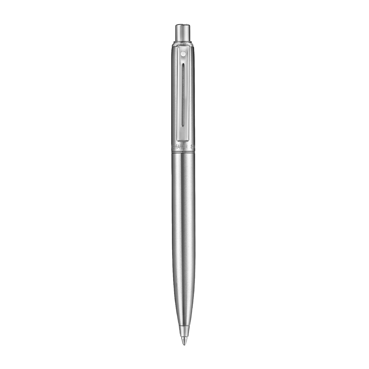 Sheaffer Sentinel 330 Ballpoint Pen Brushed Chrome with Chrome Trim