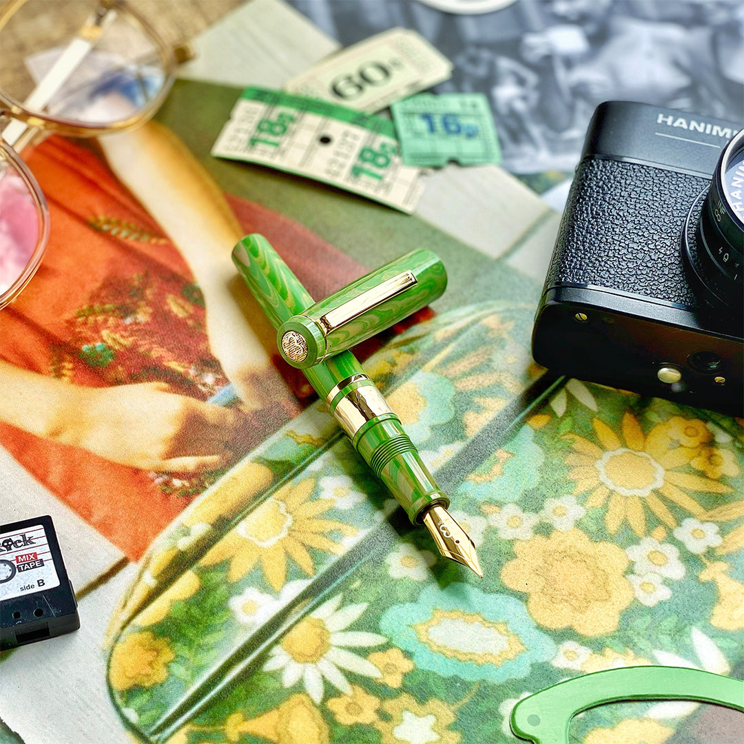 Esterbrook Model J Fountain Pen Lotus Green Custom Gena