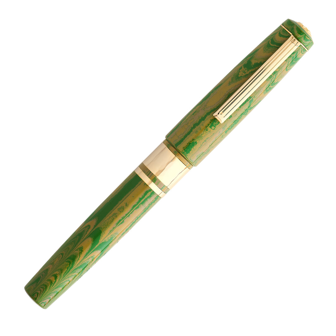 Esterbrook Model J Fountain Pen Lotus Green Custom Needlepoint