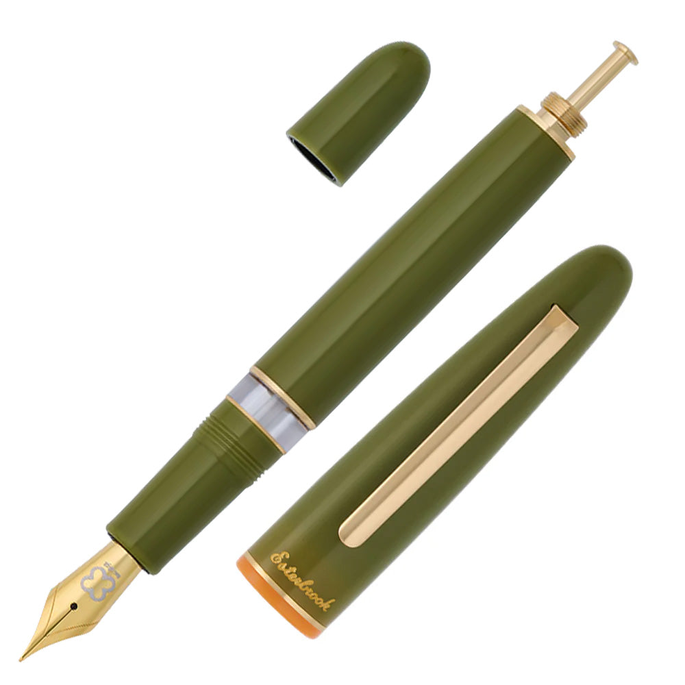 Esterbrook Estie Back to the Land Fountain Pen Quirky Leaf Piston Filler