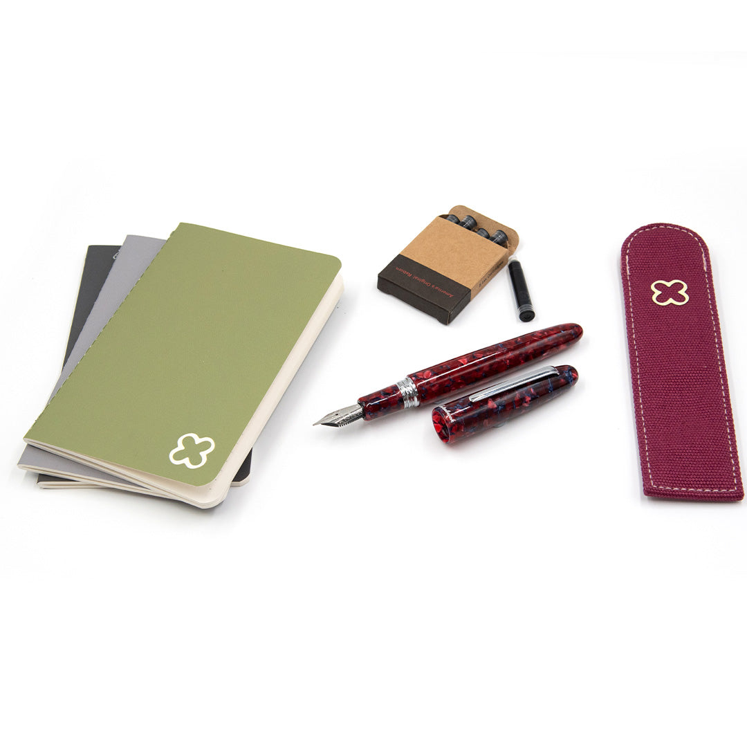 Esterbrook Estie Oversize Scarlet Fountain Pen Gift Box
