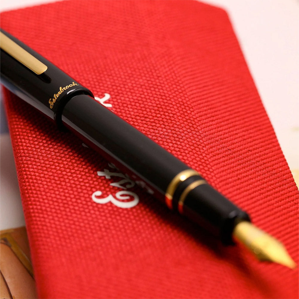 Esterbrook Estie Fountain Pen Ebony With Gold Trim