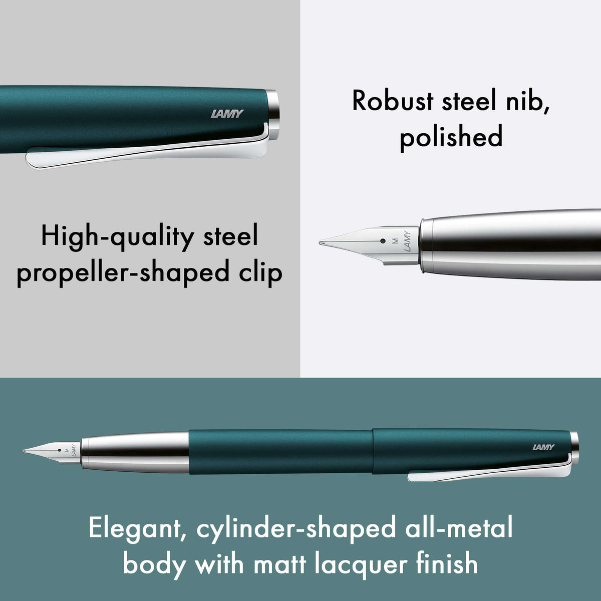 Lamy Studio Fountain Pen Petrol