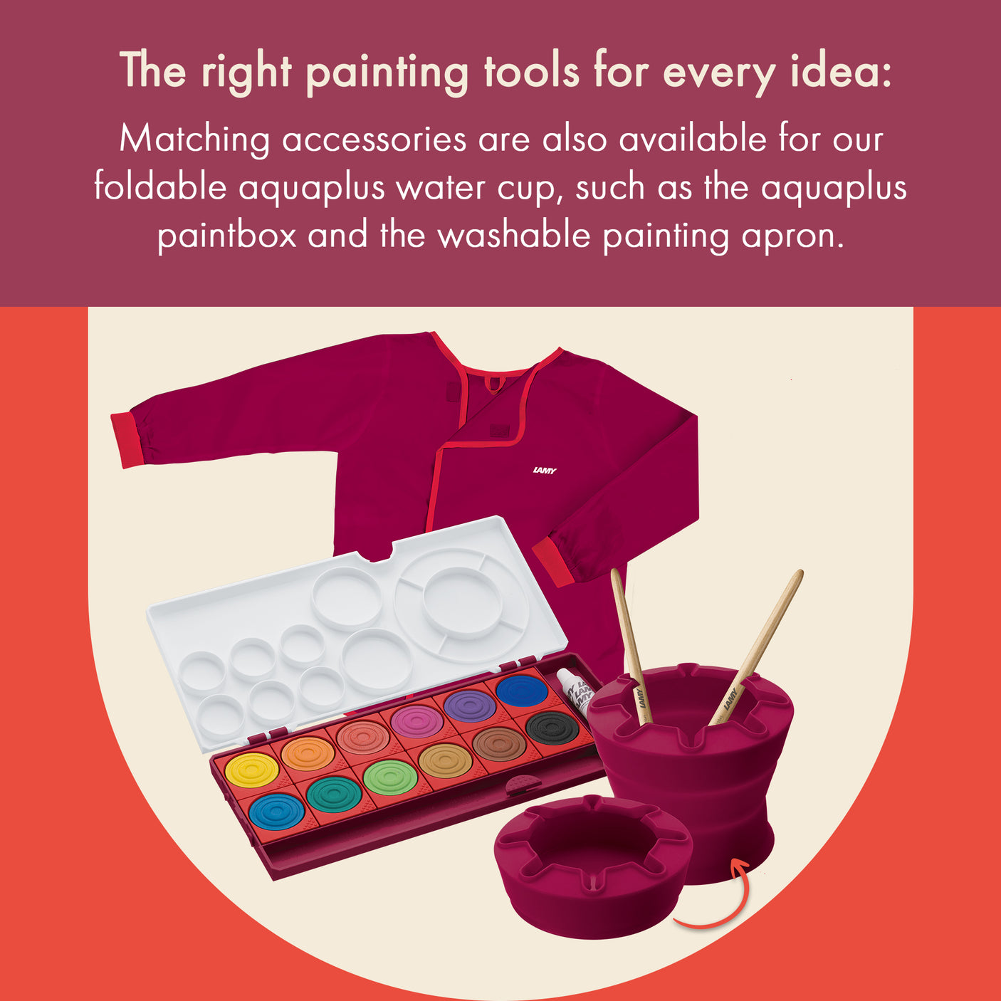 LAMY aquaplus Apron Multired