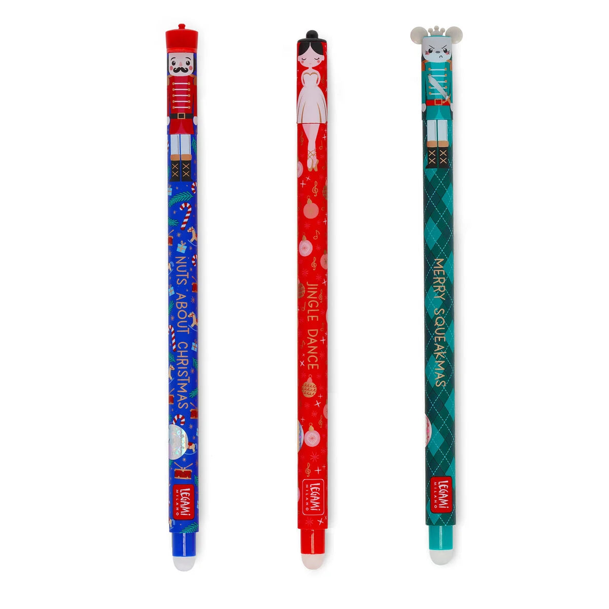 Legami Set of 3 Erasable Pens Xmas 2025