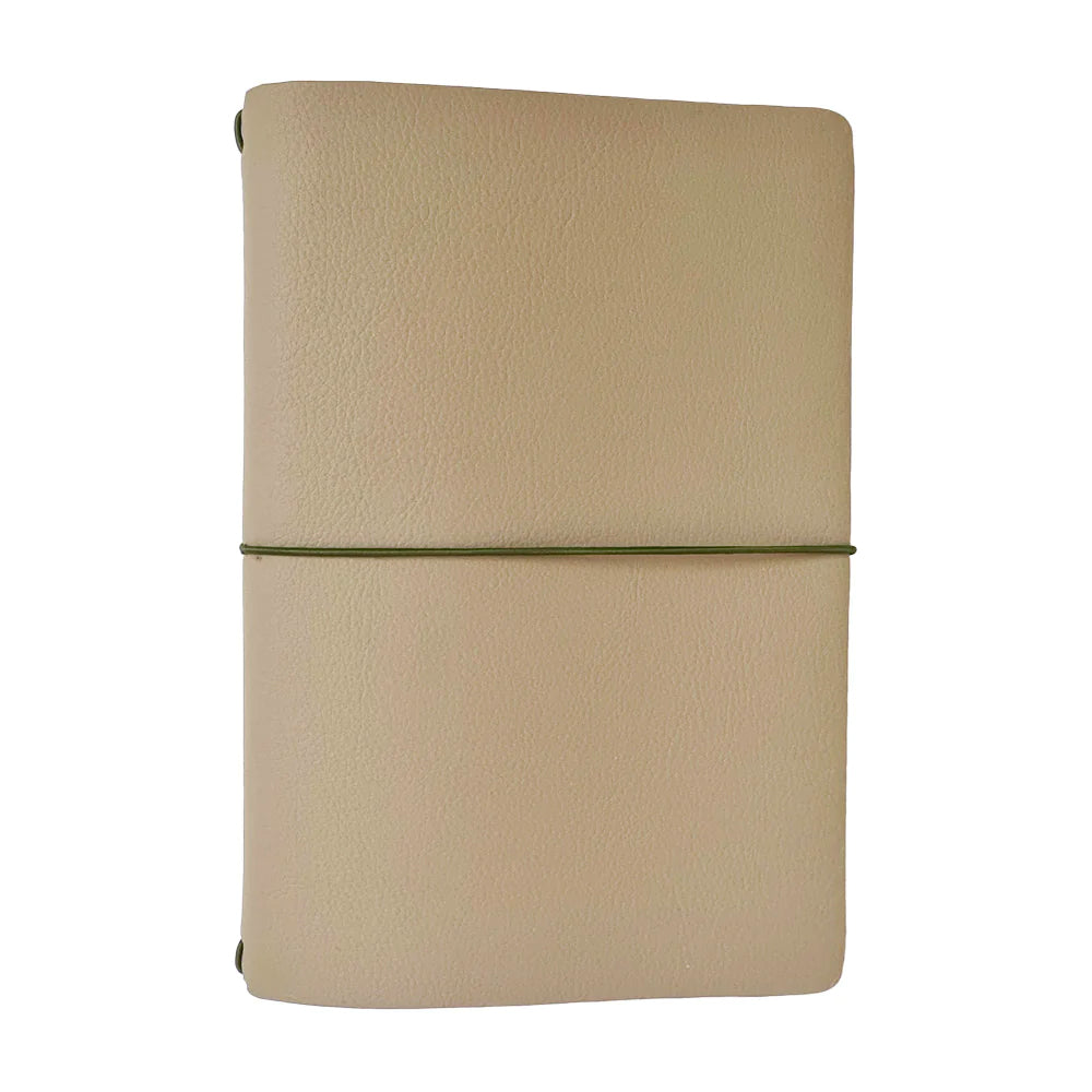 Endless Explorer Refillable Cactus Leather Regalia Paper Journal Beige by Endless at Cult Pens
