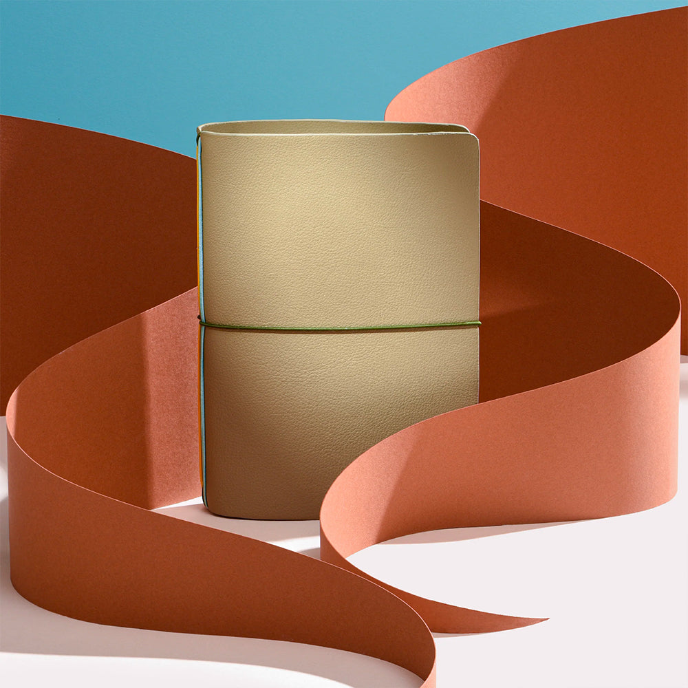 Endless Explorer Refillable Cactus Leather Regalia Paper Journal Beige by Endless at Cult Pens