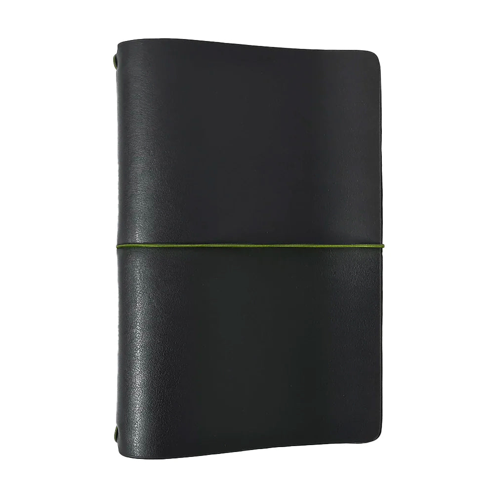 Endless Explorer Refillable Cactus Leather Regalia Paper Journal Black by Endless at Cult Pens