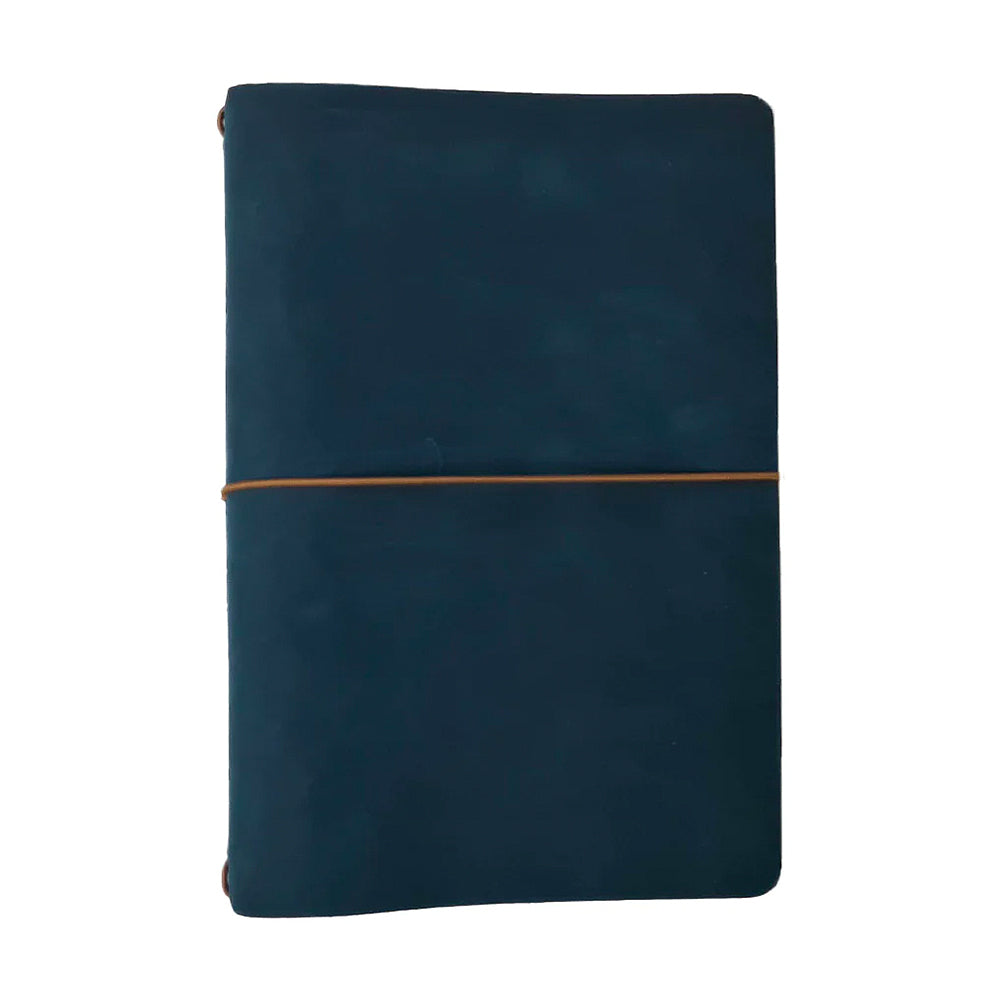 Endless Explorer Refillable Leather Regalia Paper Journal Blue by Endless at Cult Pens