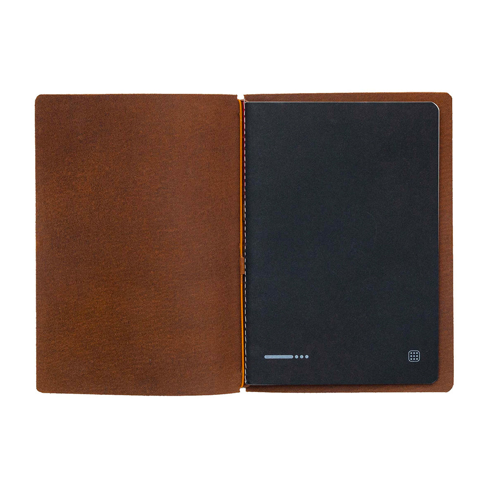 Endless Explorer Refillable Leather Regalia Paper Journal Brown by Endless at Cult Pens