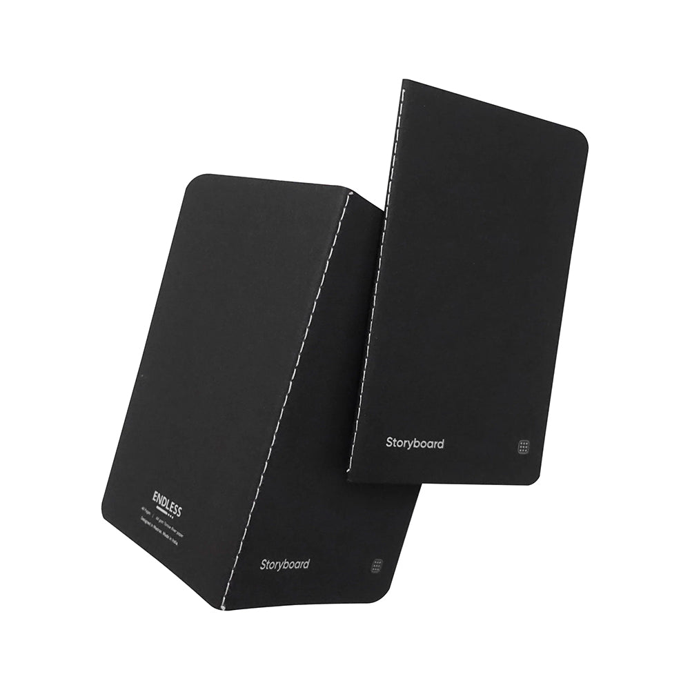 Endless Storyboard Pocket Notebook Set of 2 Black by Endless at Cult Pens