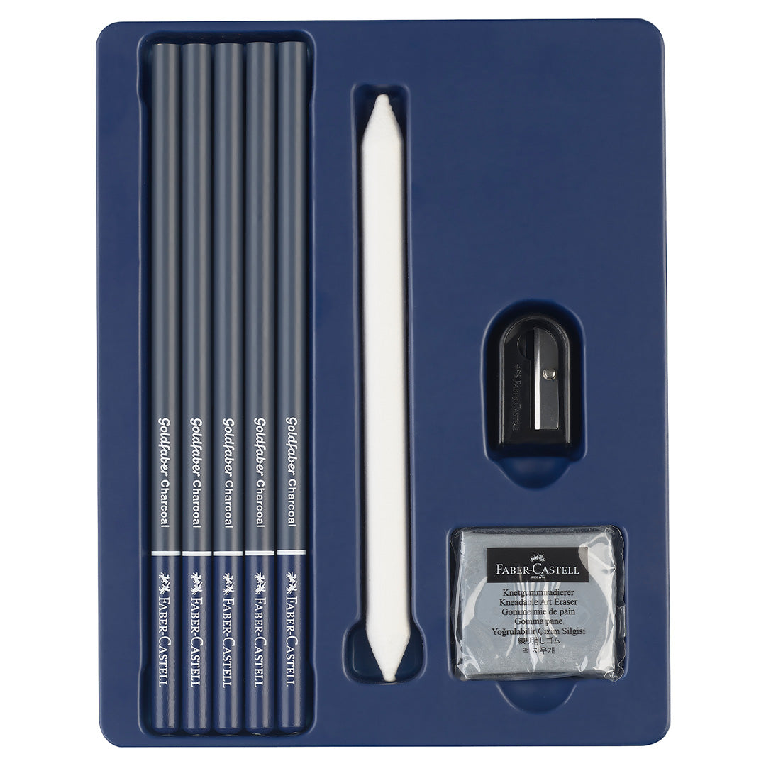 Faber-Castell Goldfaber Charcoal Set of 9