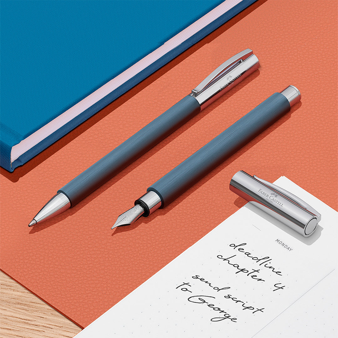 Faber-Castell Ambition Precious Resin Ballpoint Pen Blue