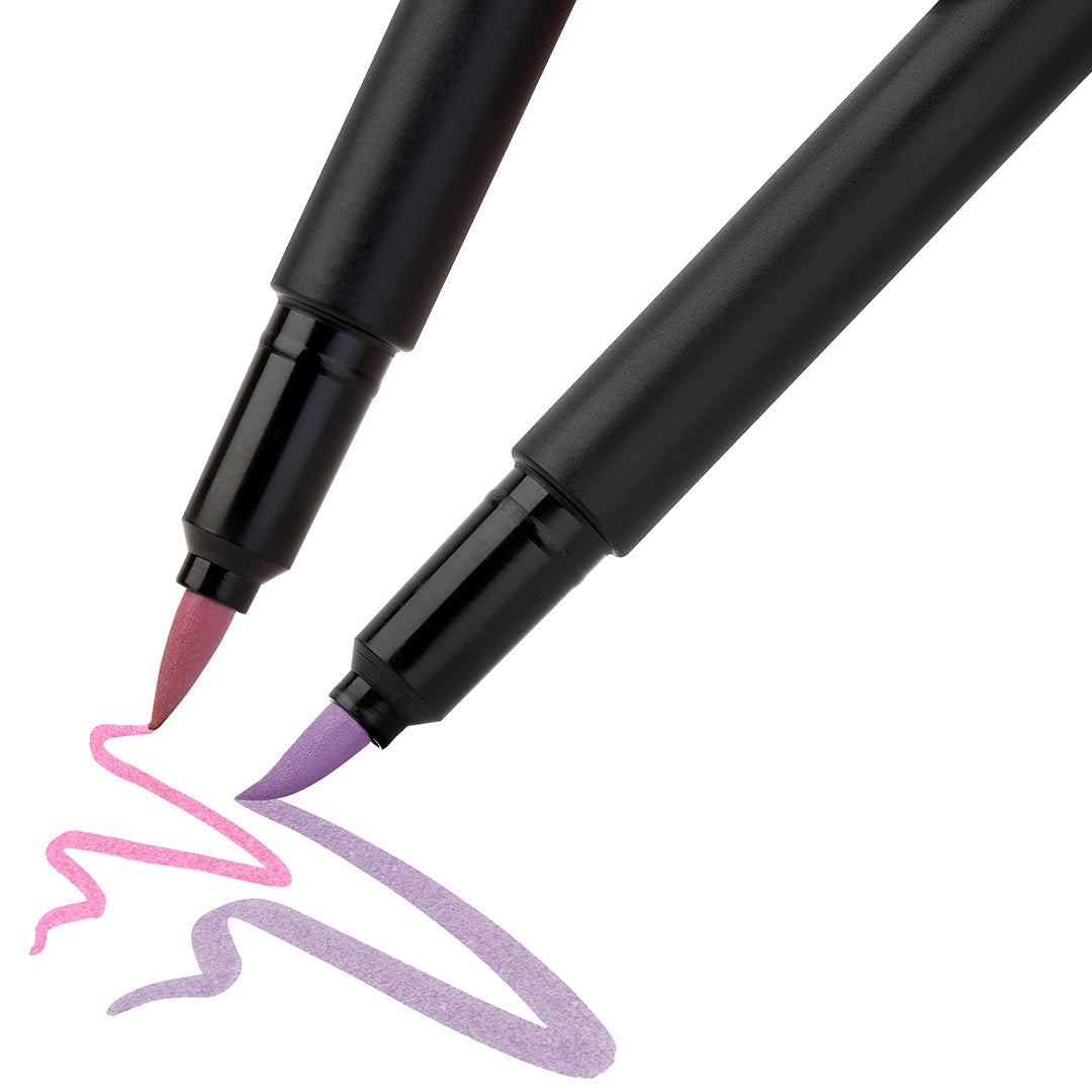 Faber-Castell Brush Pens Black Edition Set of 6 Pastel