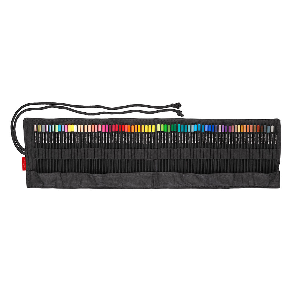 Faber-Castell Black Edition Colour Pencil Roll Set of 72