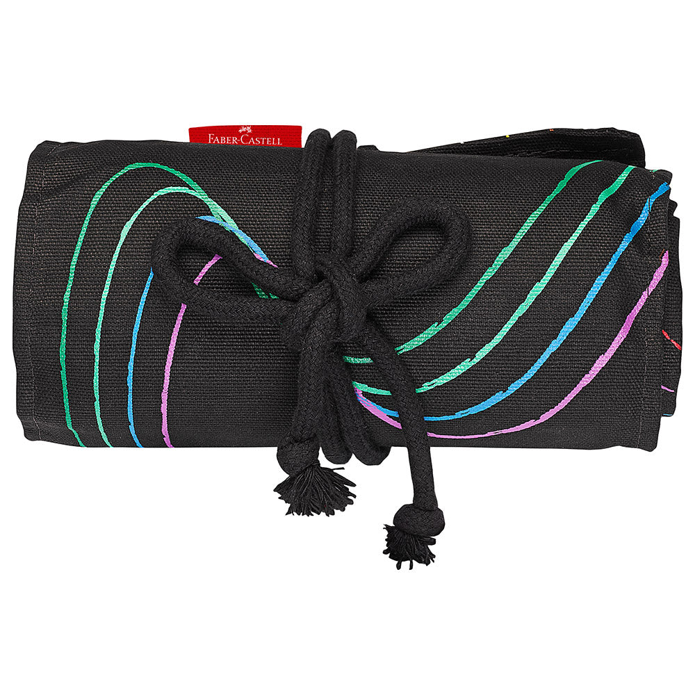 Faber-Castell Black Edition Colour Pencil Roll Set of 72