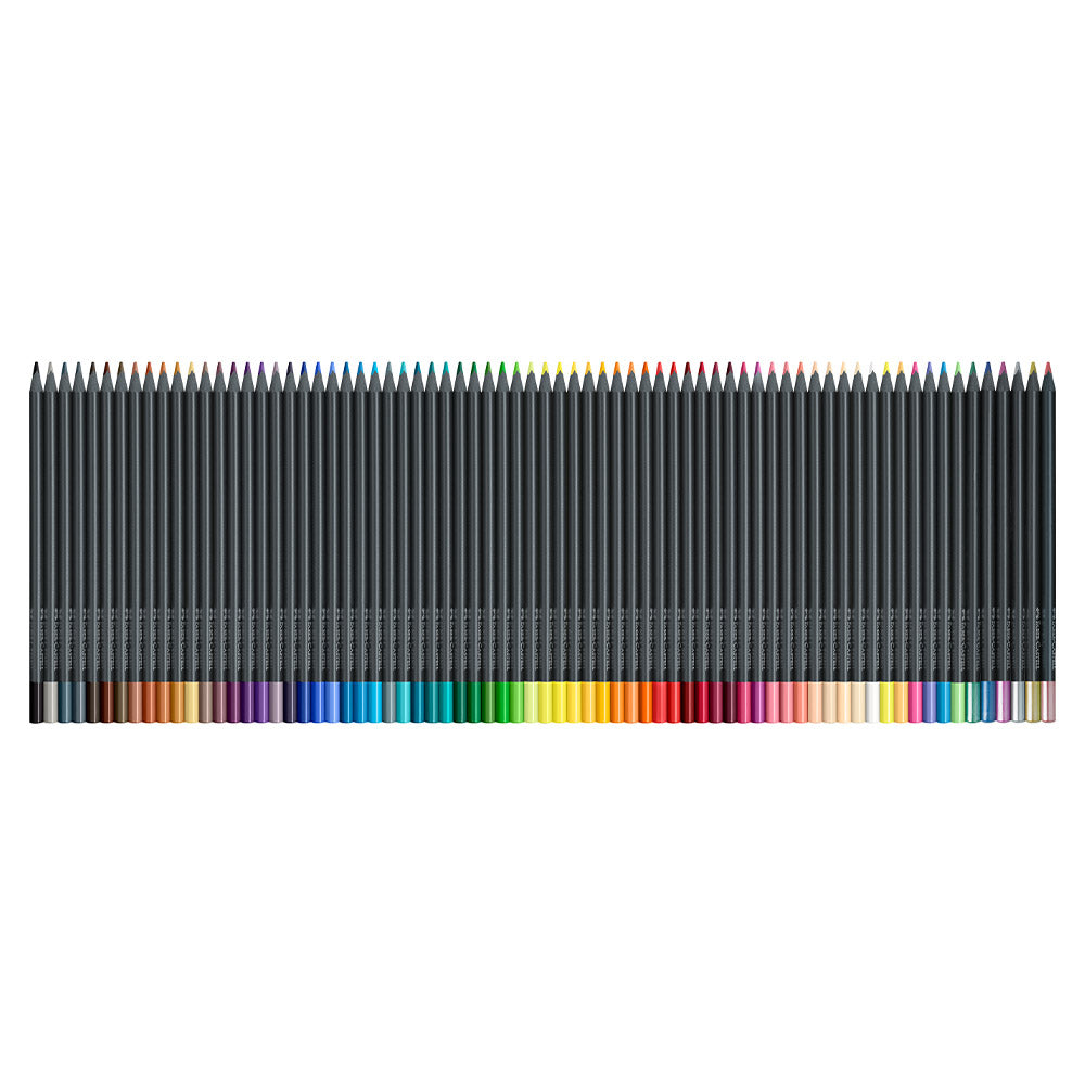 Faber-Castell Black Edition Colour Pencil Roll Set of 72