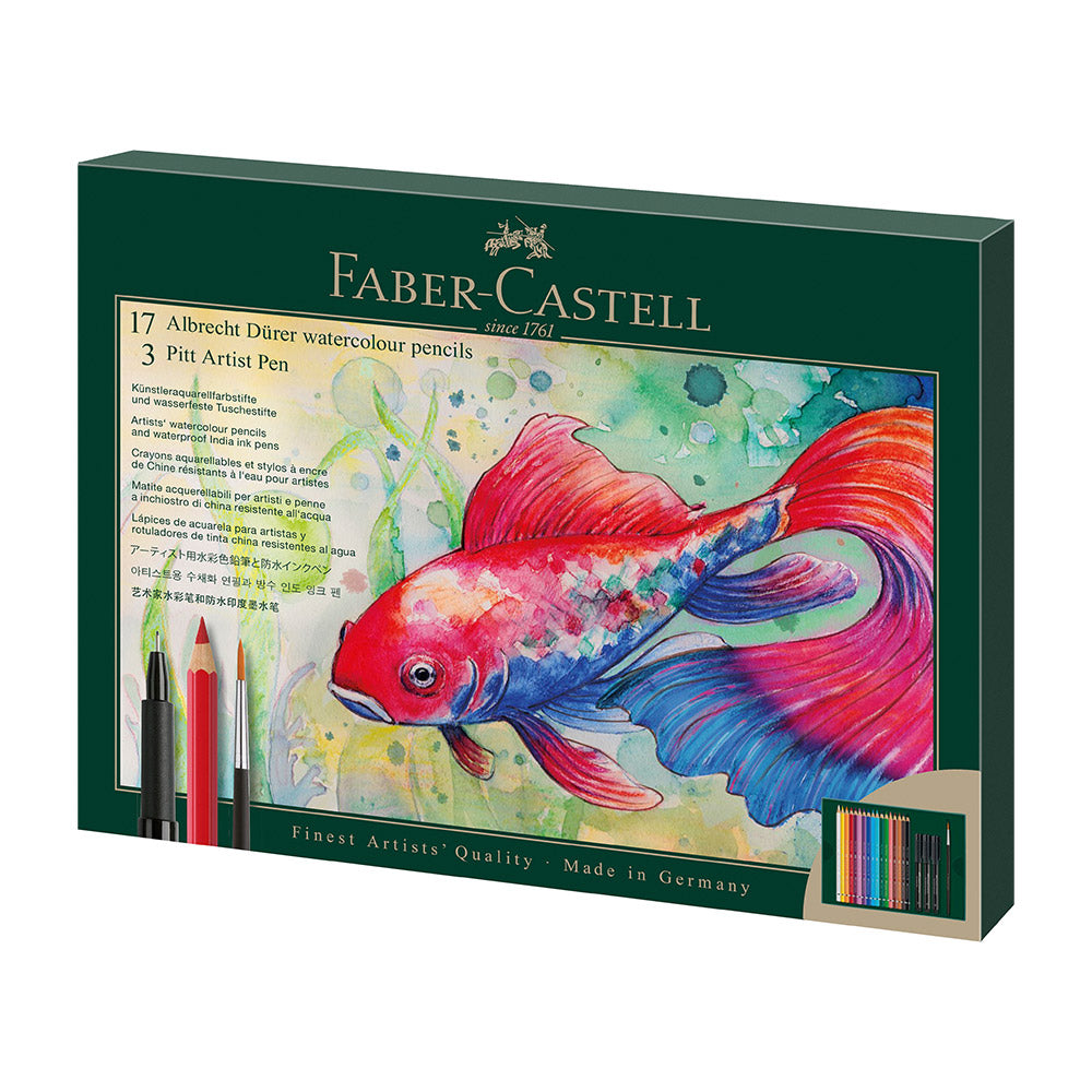 Faber-Castell Albrecht Dürer and Pitt Pen Gift Set 21 Piece