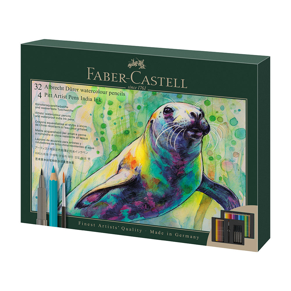 Faber-Castell Albrecht Dürer and Pitt Pen Gift Set 37 Piece