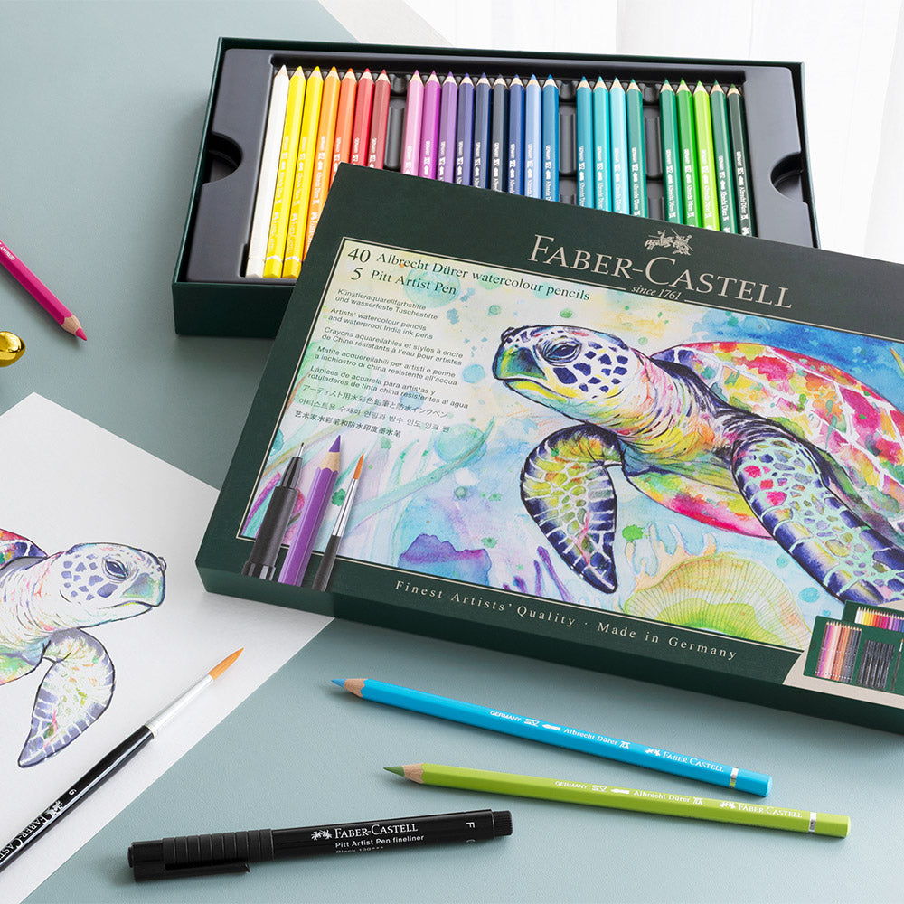 Faber-Castell Albrecht Dürer and Pitt Pen Gift Set 46 Piece