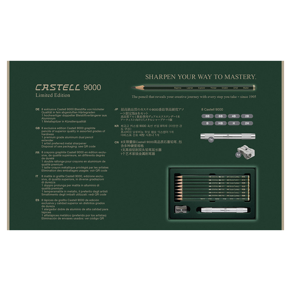 Faber-Castell 9000 Pencil Beginner to Master Set