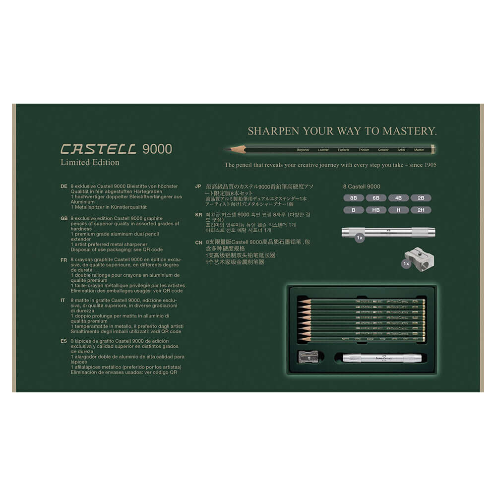 Faber-Castell 9000 Pencil Beginner to Master Set