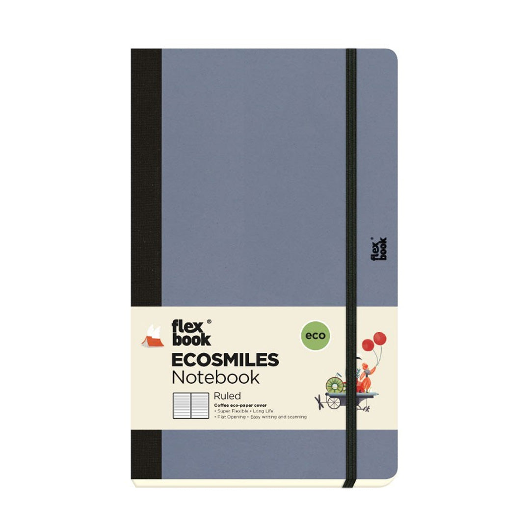 Flexbook Ecosmiles Ruled Notebook Medium Lavender by Flexbook at Cult Pens