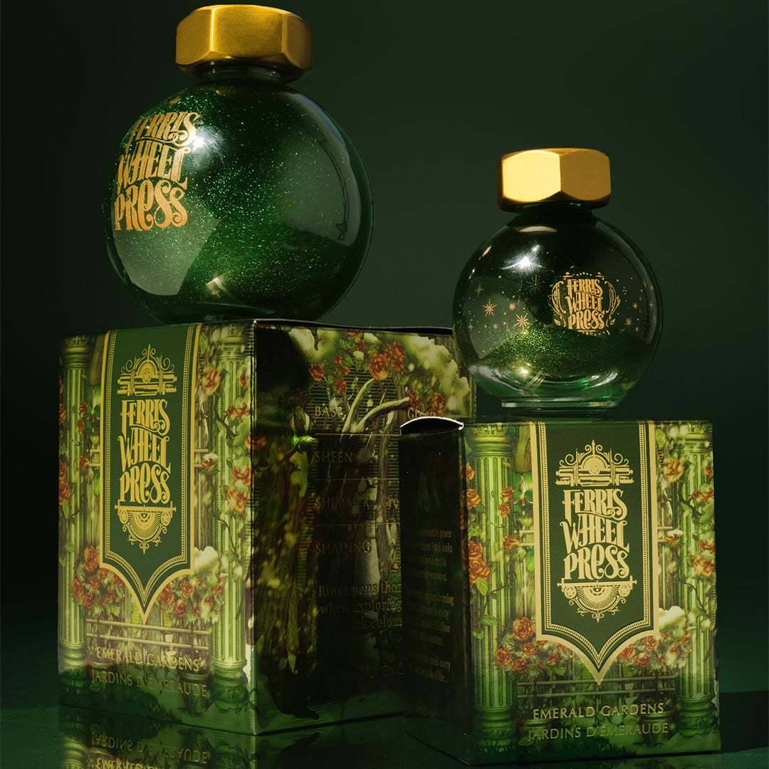 Ferris Wheel Press Ferritales Fountain Pen Ink 20ml Emerald Gardens