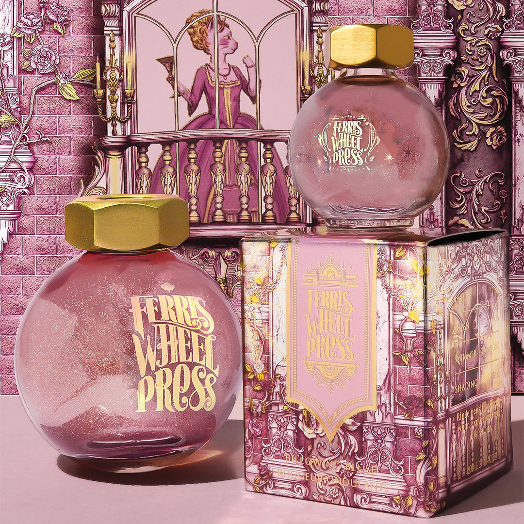 Ferris Wheel Press Ferritales Fountain Pen Ink 20ml Billowing Blush