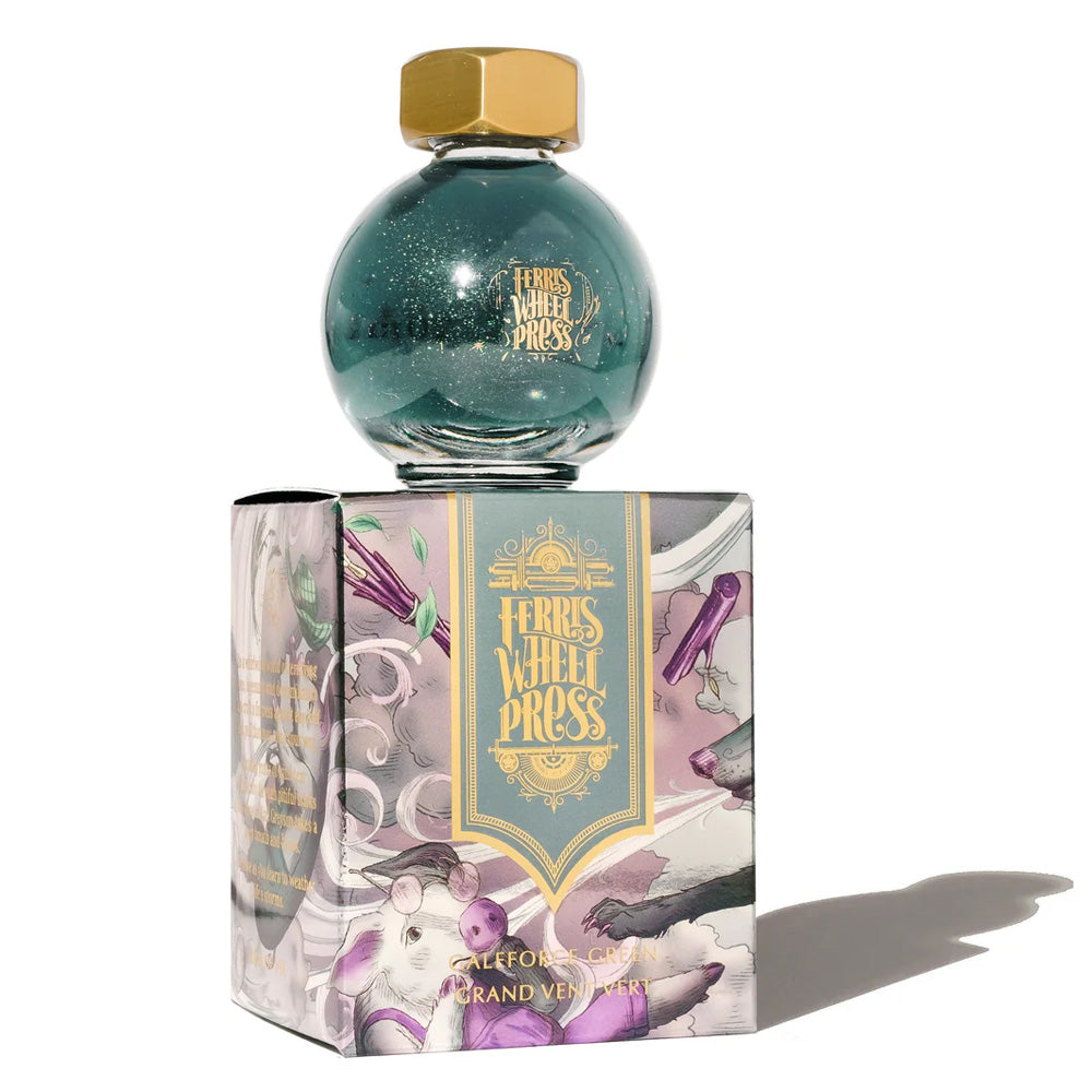 Ferris Wheel Press Ferritales Fountain Pen Ink 20ml Galeforce Green