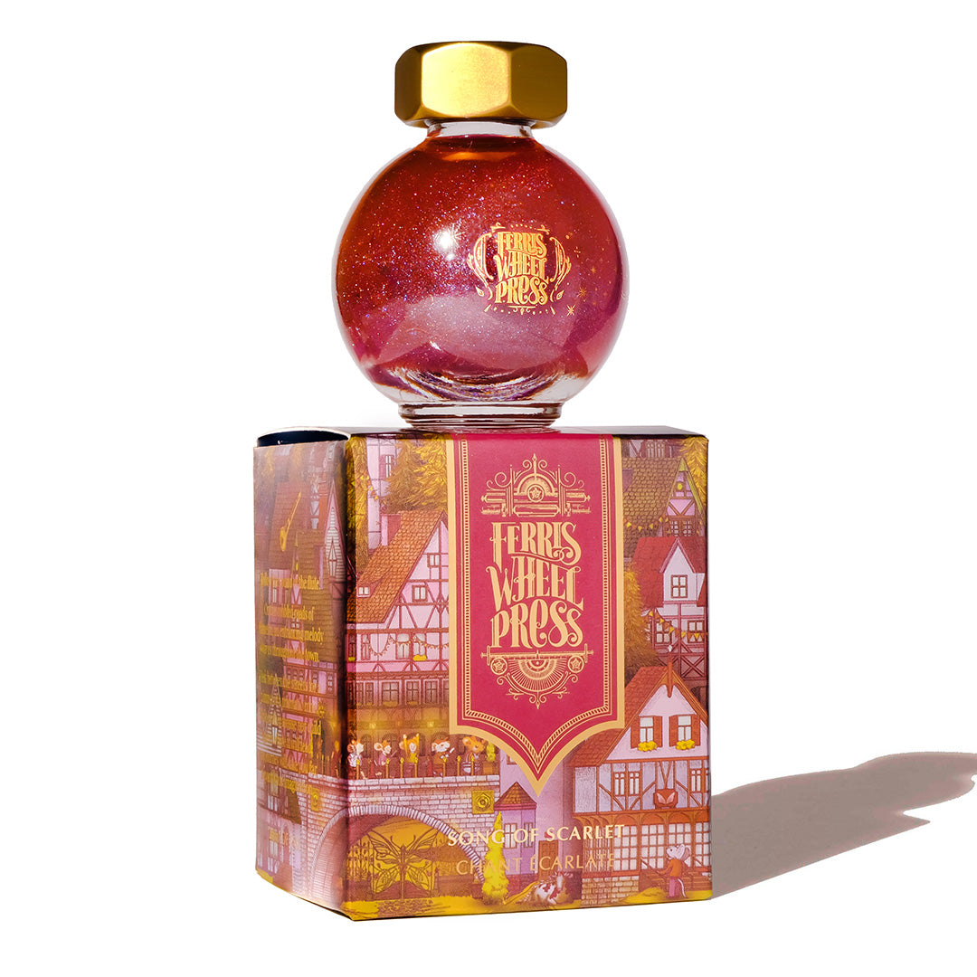 Ferris Wheel Press FerriTales Fountain Pen Ink 20ml Song of Scarlet