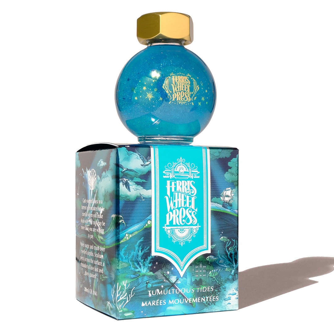 Ferris Wheel Press FerriTales Fountain Pen Ink 20ml Tumultuous Tides