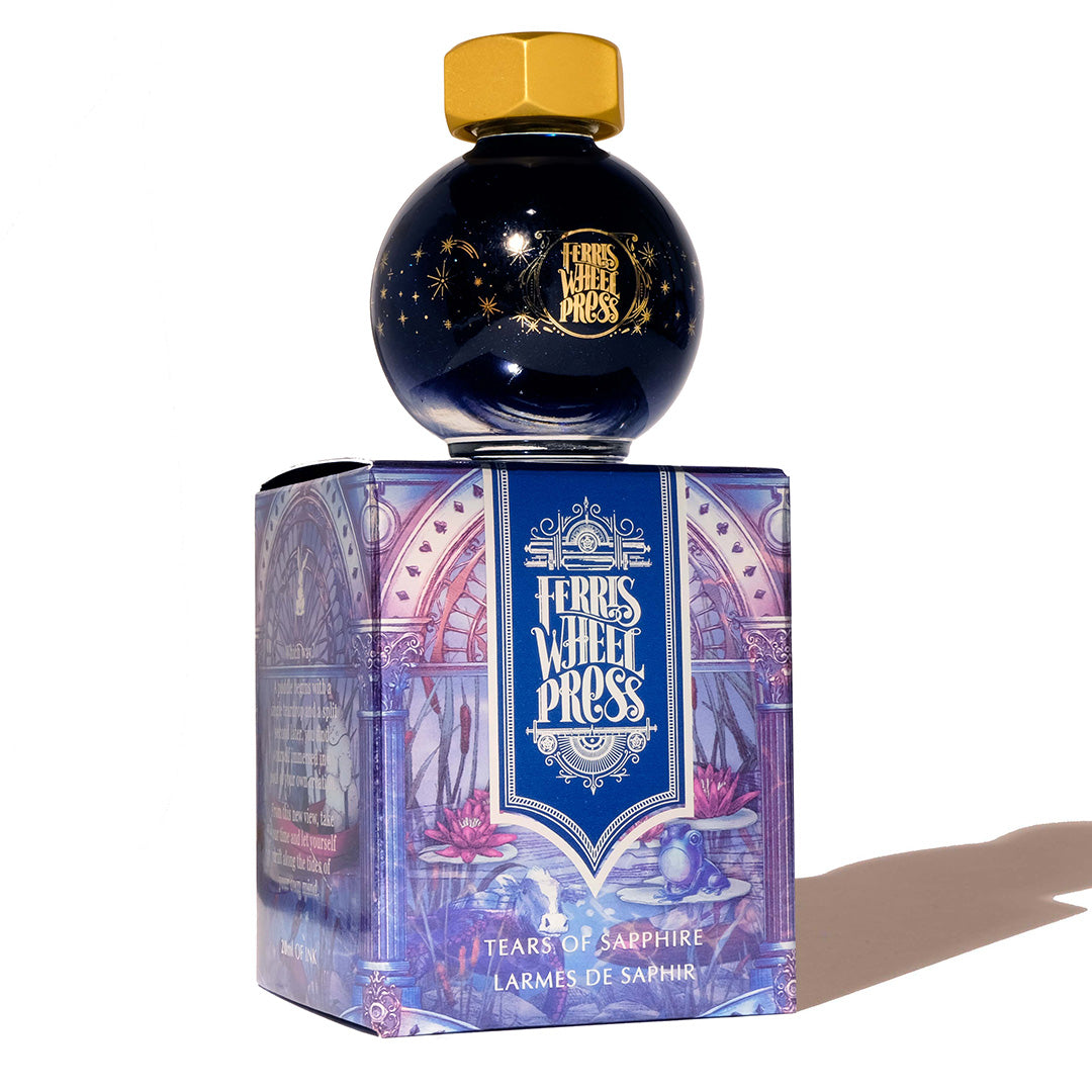 Ferris Wheel Press FerriTales Fountain Pen Ink 20ml Tears of Sapphire