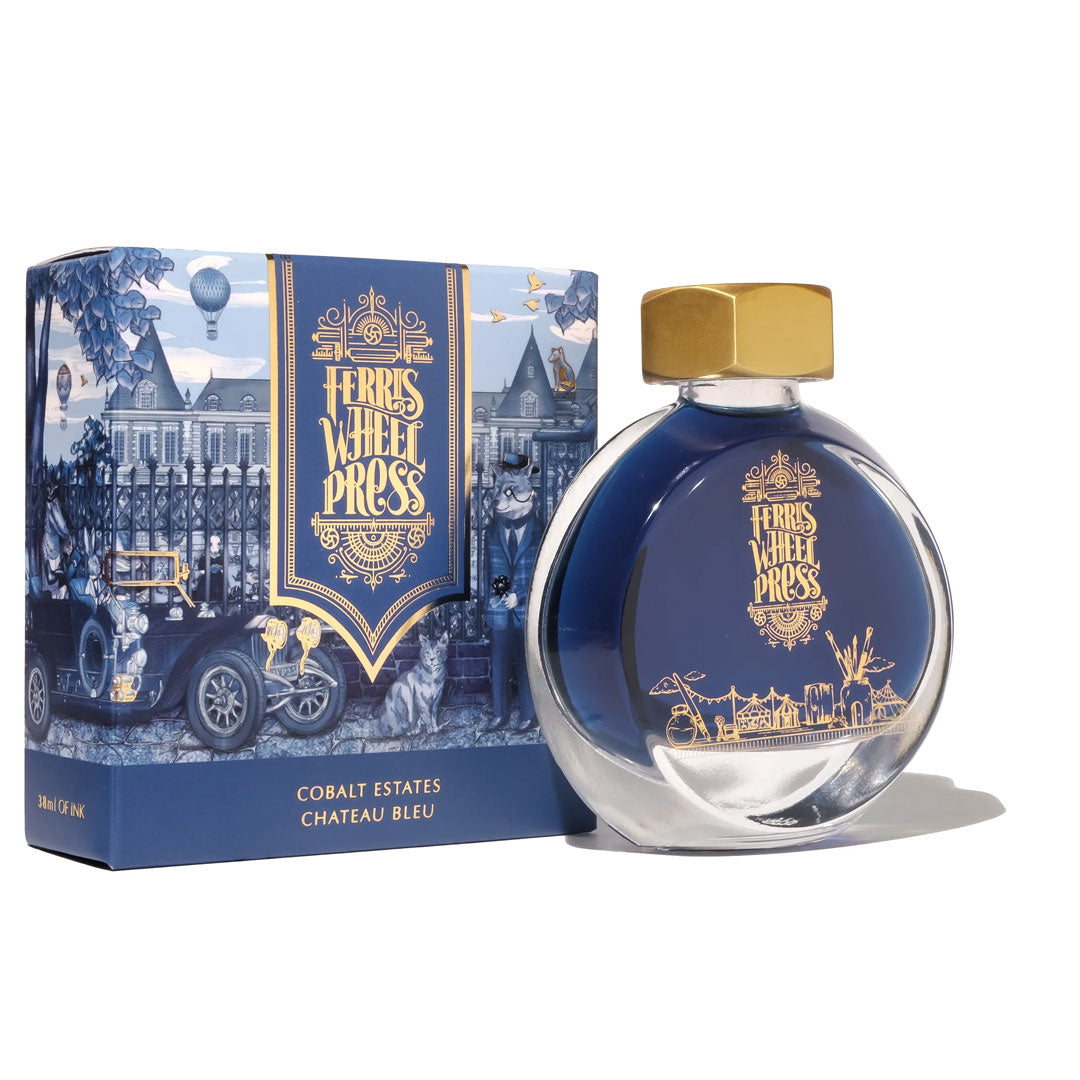 Ferris Wheel Press Fountain Pen Ink 38ml Cobalt Estates