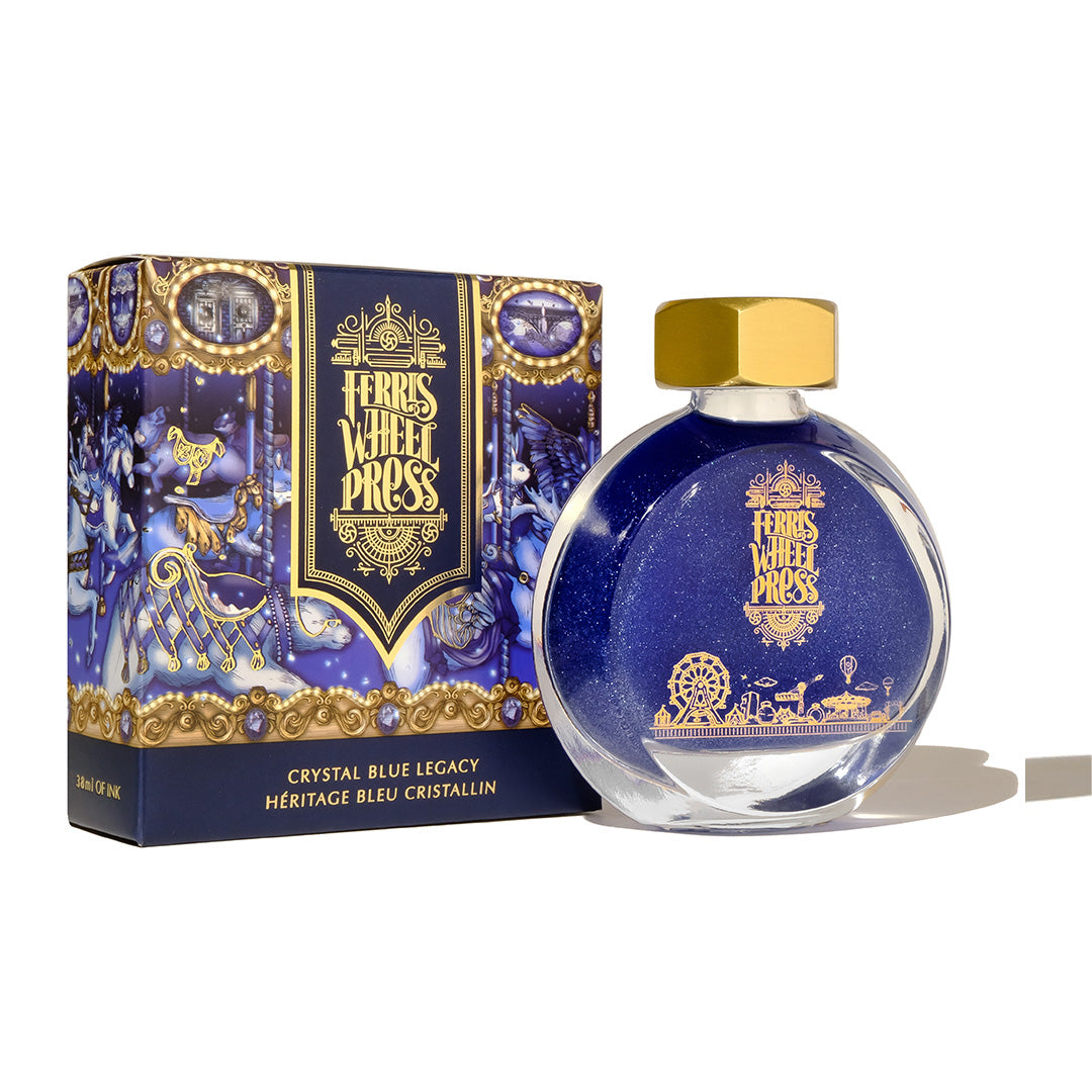 Ferris Wheel Press Fountain Pen Ink 38ml Crystal Blue Legacy