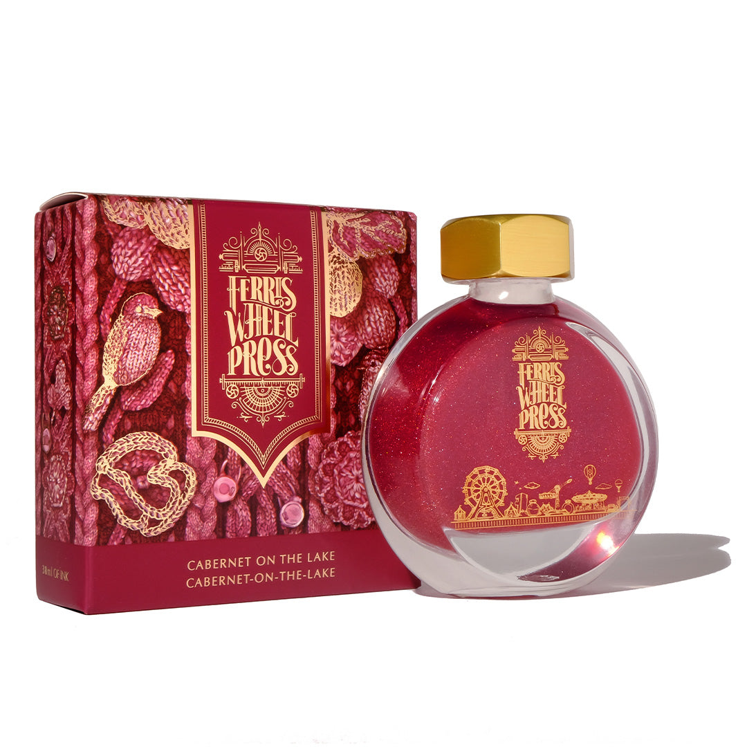 Ferris Wheel Press Fountain Pen Ink 38ml Cabernet on The Lake