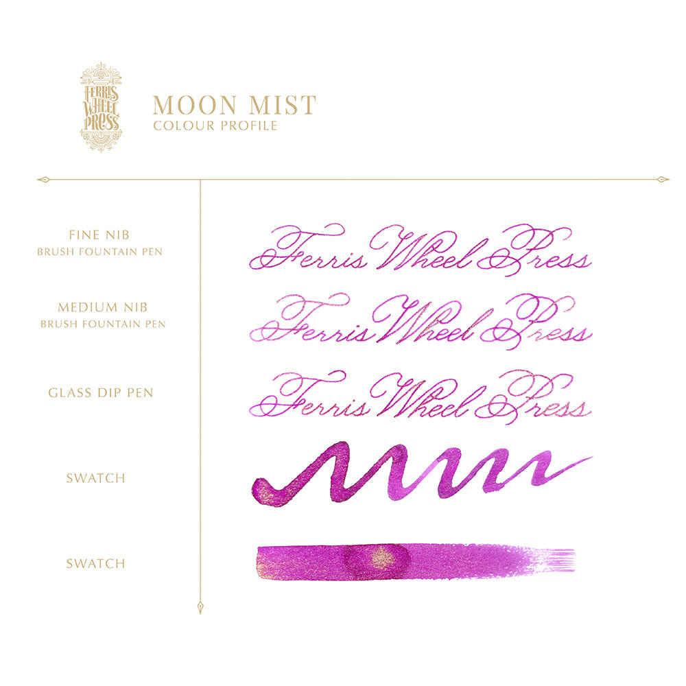 Ferris Wheel Press Fountain Pen Ink 38ml Moon Mist