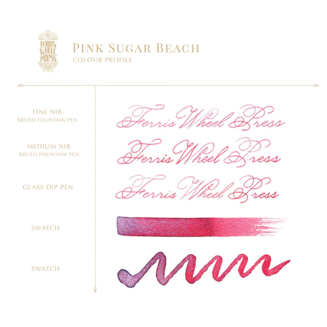 Ferris Wheel Press Fountain Pen Ink 38ml Pink Sugar Beach