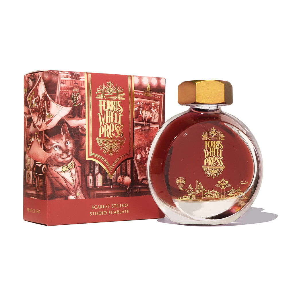 Ferris Wheel Press Fountain Pen Ink 38ml Scarlet Studio